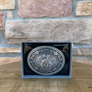 Men’s Silver Nocona Belt Buckle