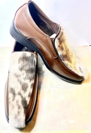Men’s Size 9.5 in Natural Ring Seal (and dark brown leather)