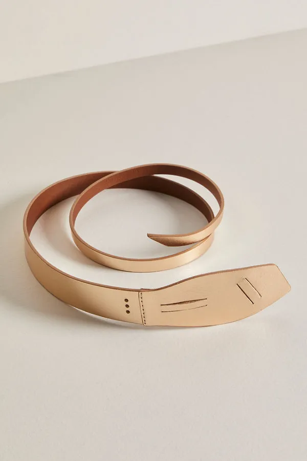 METALLIC LYRA BELT