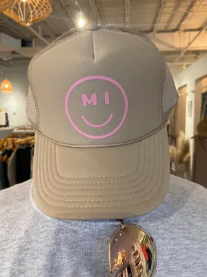 Michigan Smiley Hat