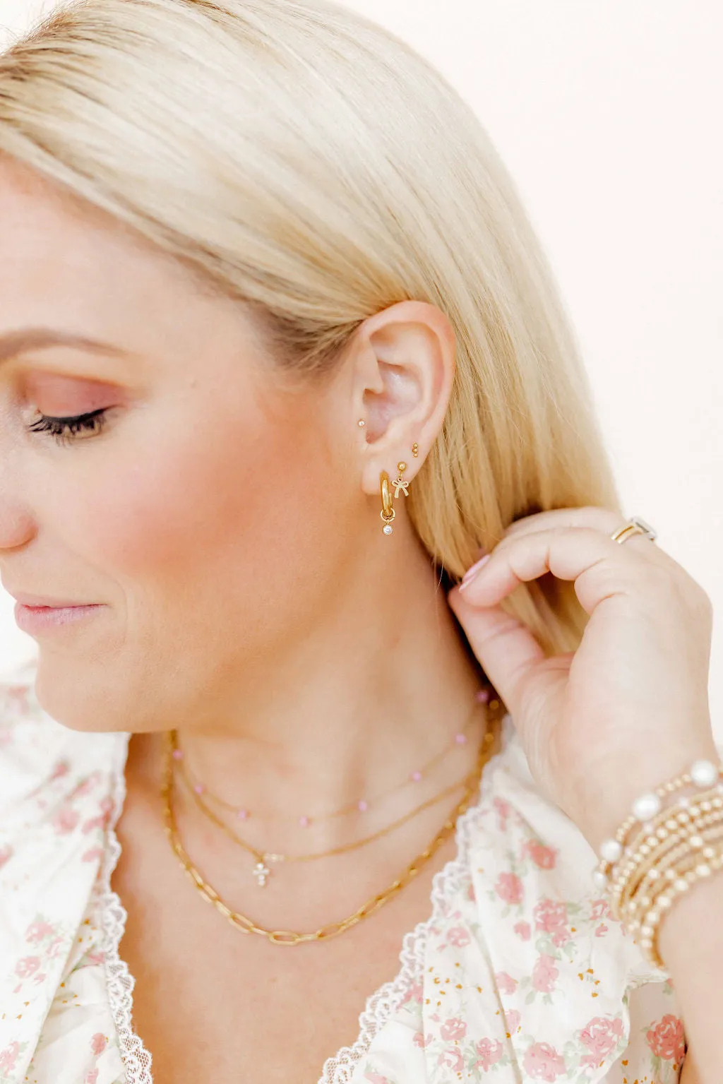 Millie Bow Nap Back Earrings