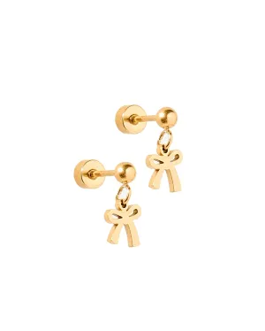 Millie Bow Nap Back Earrings