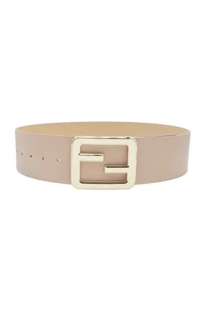 Mirrored Buckle Belt