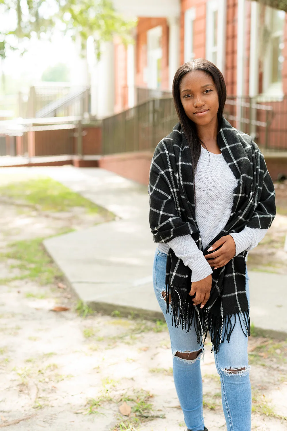 Monogram Scarf