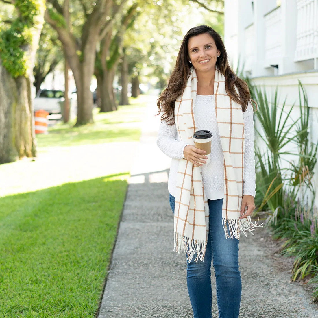 Monogram Scarf