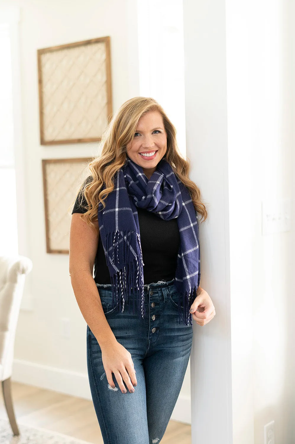 Monogram Scarf