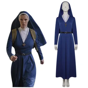 Mrs. Davis Simone Cosplay Costume Halloween Carnival Disguise Roleplay Suit