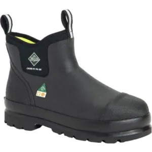 Muck Men's CC Chelsea Steel Toe Waterproof PR Work Boot - Black - CCST-CSA