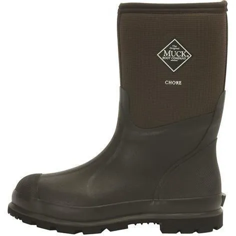 Muck Men's Chore XpressCool Mid 12" Waterproof Wellington Rubber Work Boot - CMCT-900