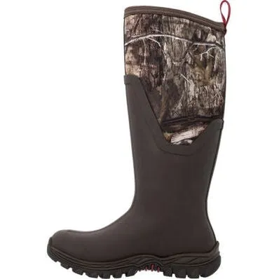Muck Women's Mossy Oak Waterproof Arctic Sport Tall Work Boot - Brown - AS2TMDNA
