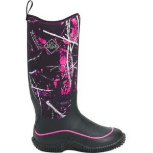 Muck Women's Muddy Girl Hale 15" Soft Toe Waterproof Work Boot -Black- HAWMSMG