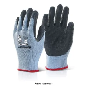 Multi Purpose Handling Latex Rubber Coated Builders Grip Gloves (Pack Of 100) - Mp1