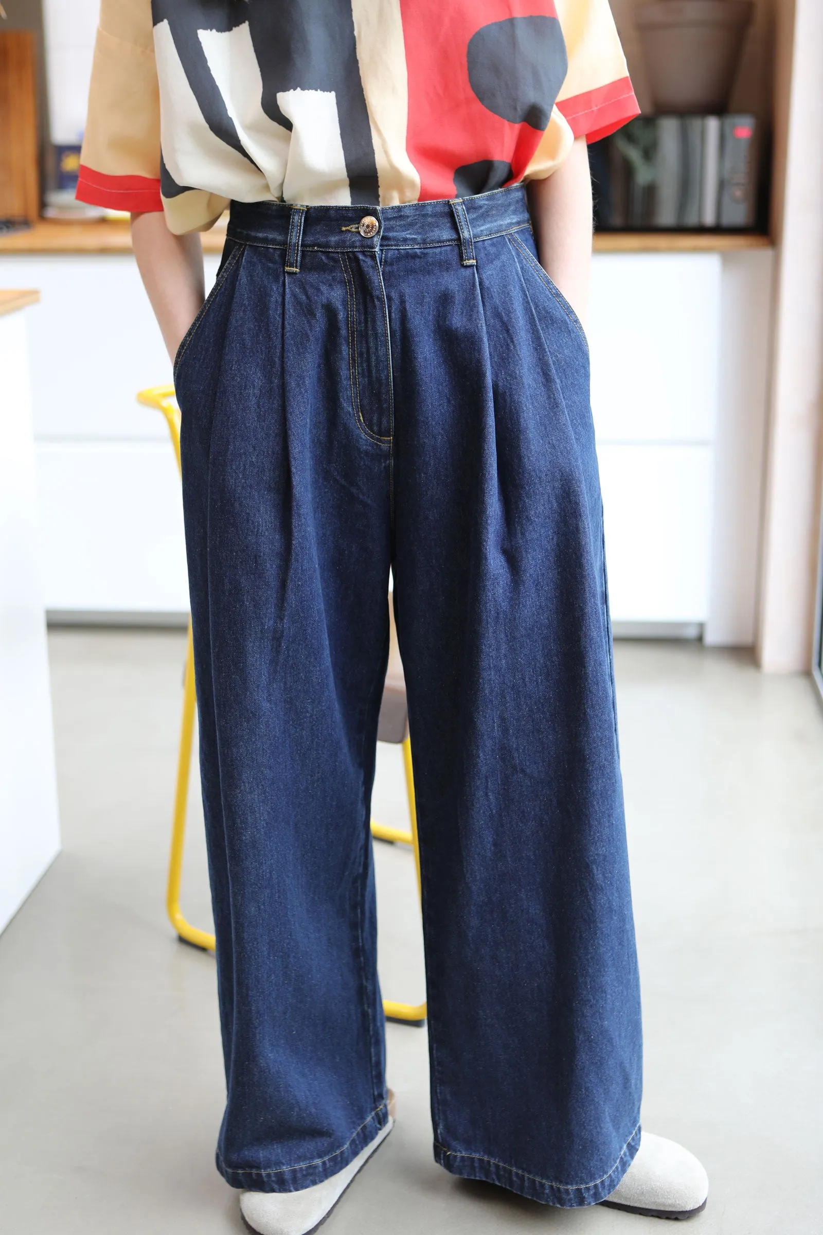 Myles Jean Indigo Tall