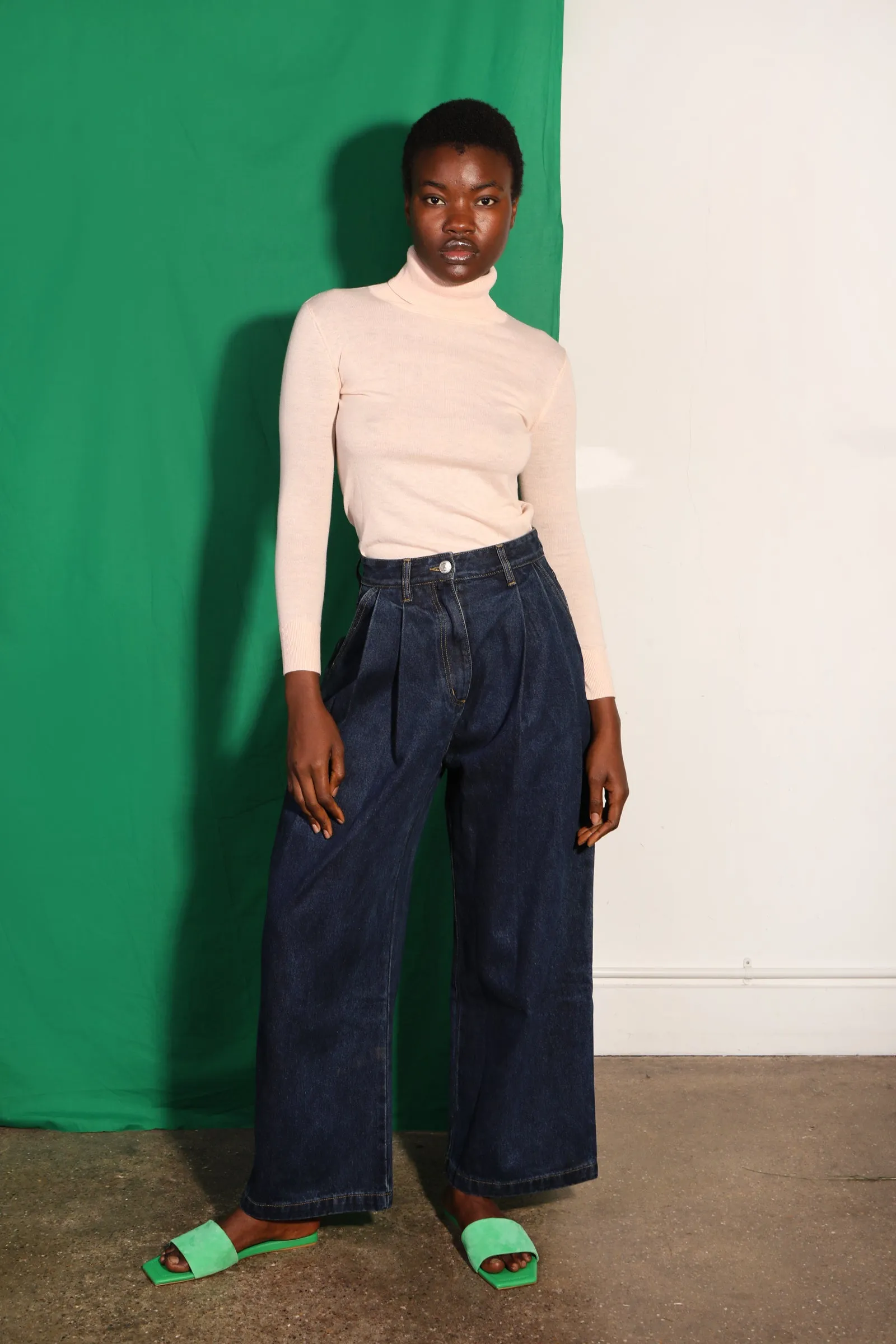 Myles Jean Indigo Tall