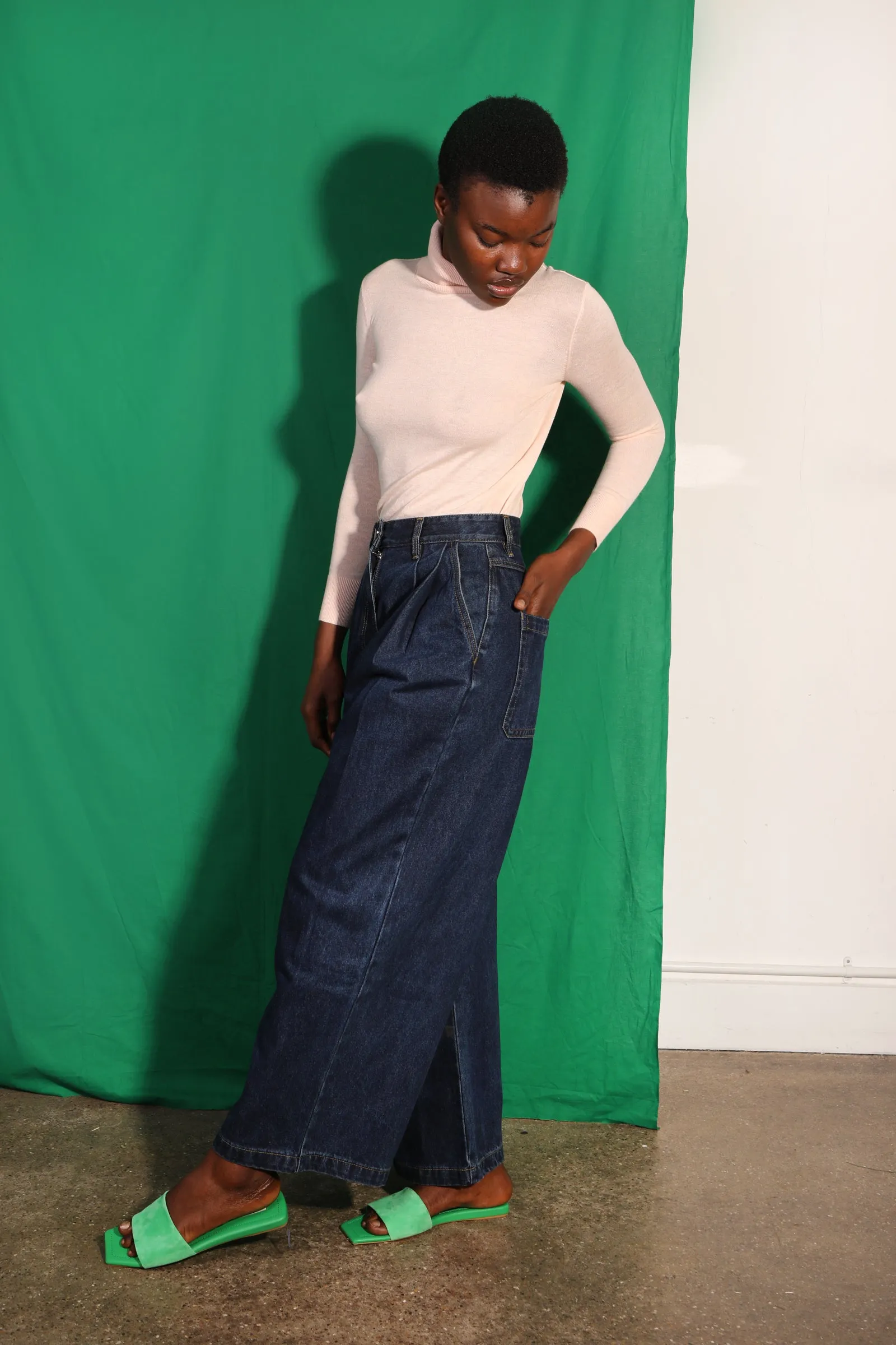 Myles Jean Indigo Tall