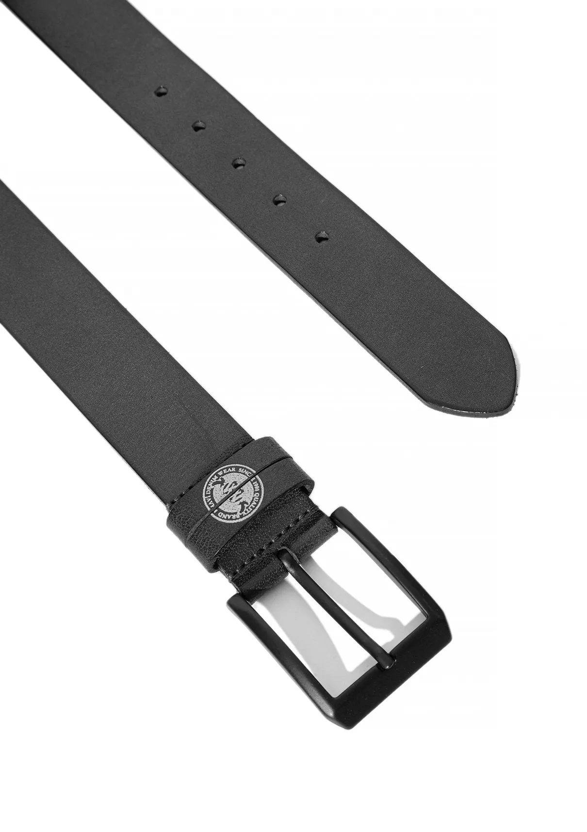 Navy Leather Belt