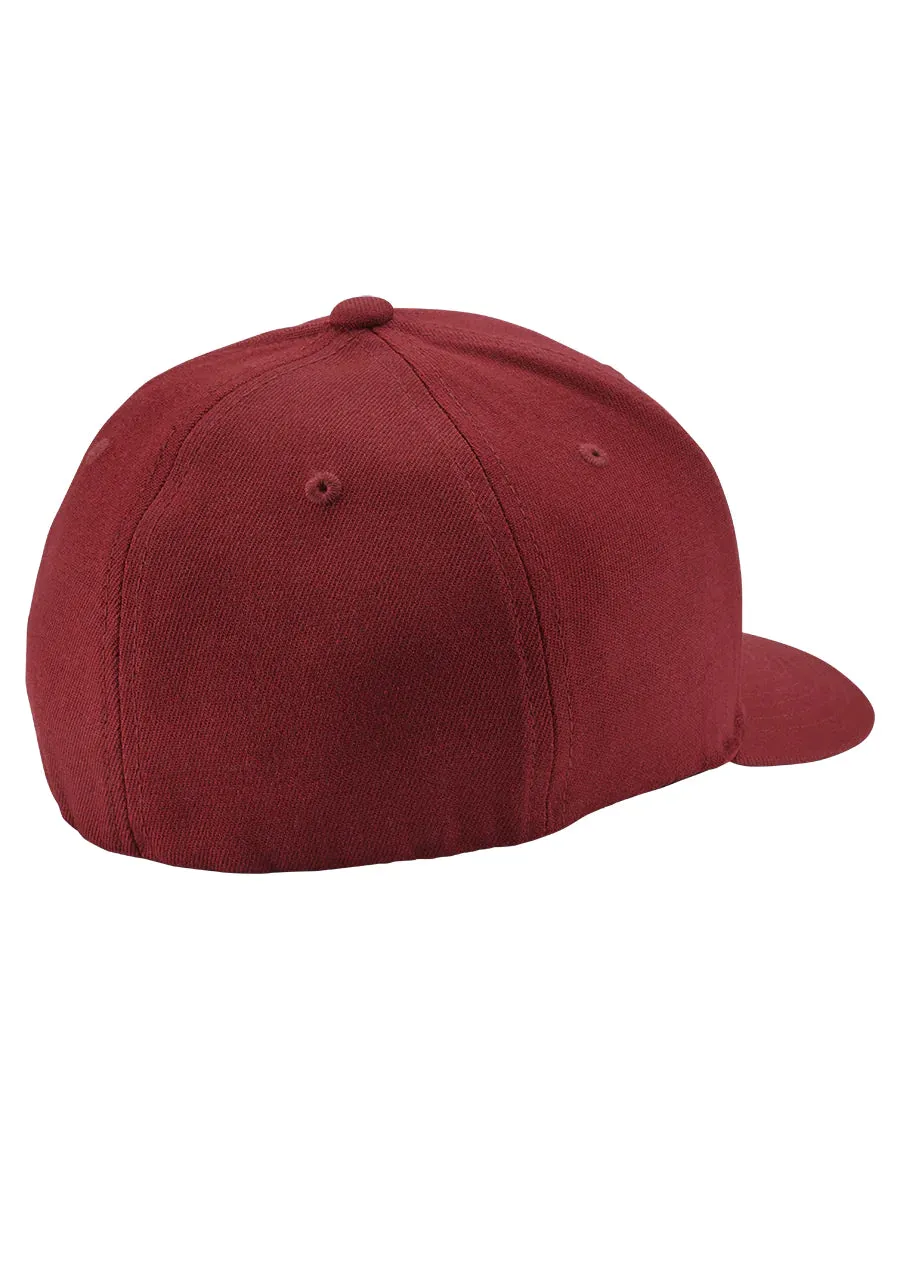 Nixon Deep Down FF Athletic Fit Hat - Burgundy / White