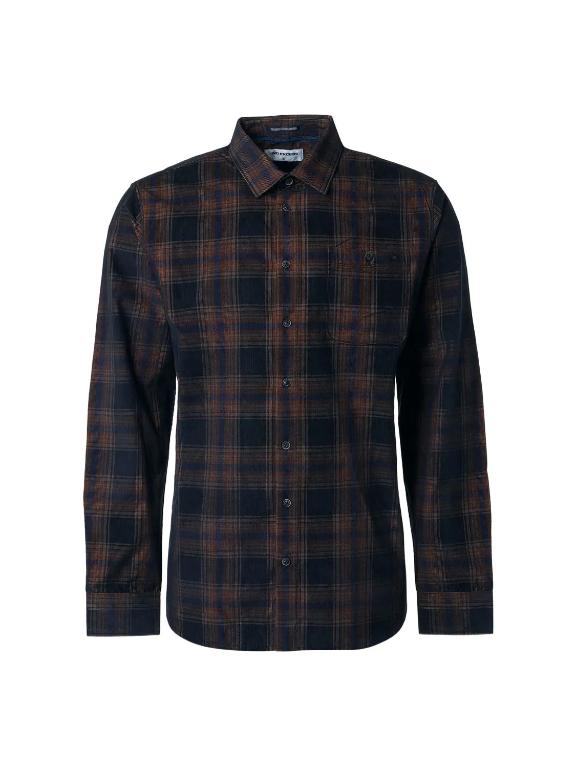 NO EXCESS CORDUROY CHECK L/S SHIRT 21430943