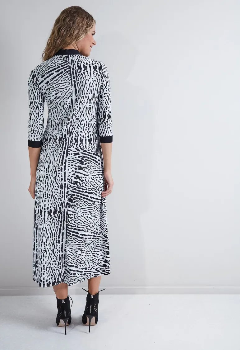Nogales,Animal Print Maxi dress