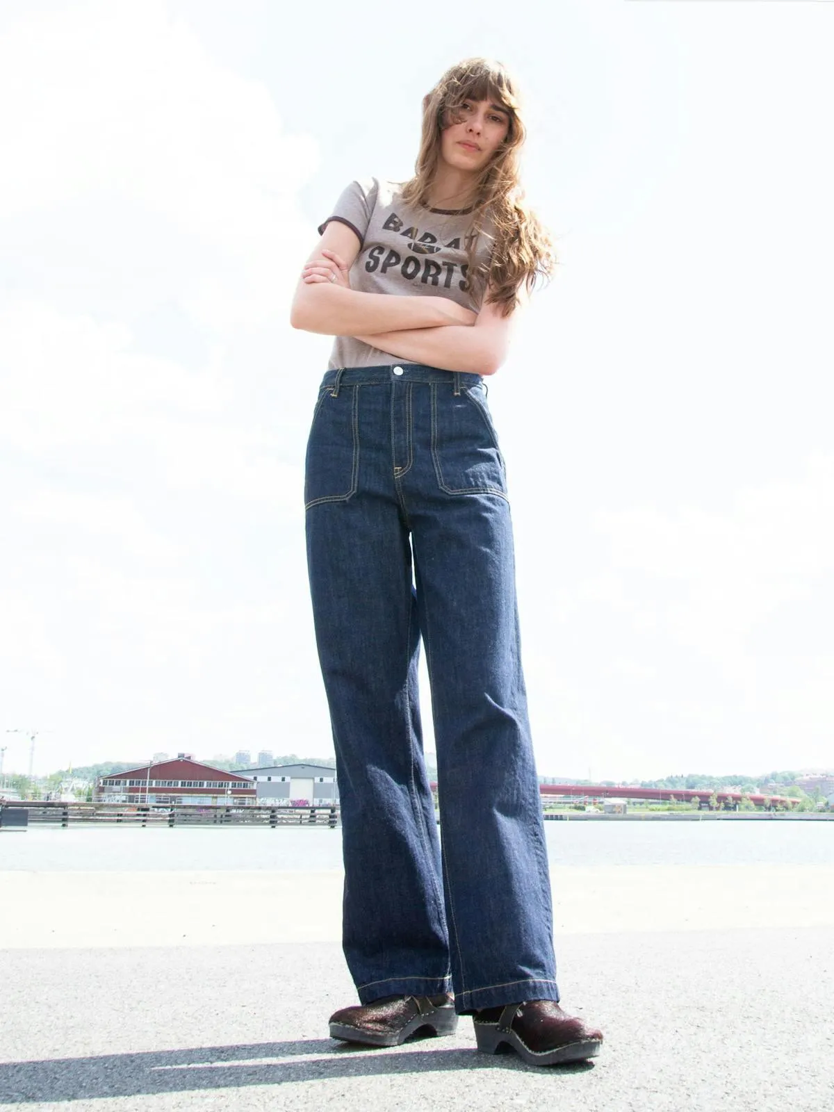 Nudie Jeans - Asta Workwear Pants One Wash Denim