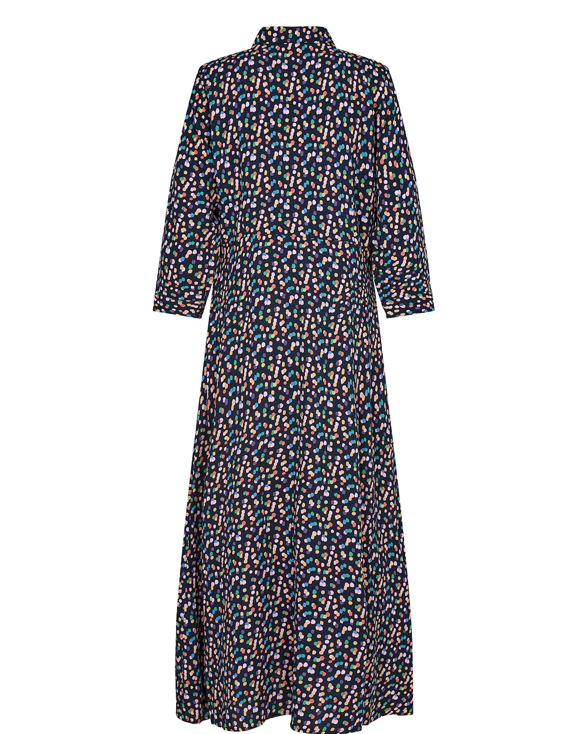 NUKIT SARA LONG DRESS - DARK SAPPHIRE