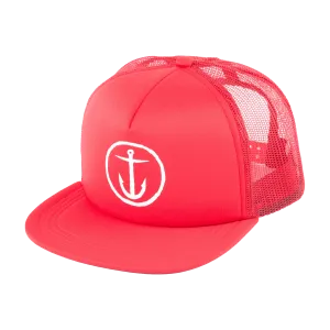 OG Anchor Trucker Hat - Red