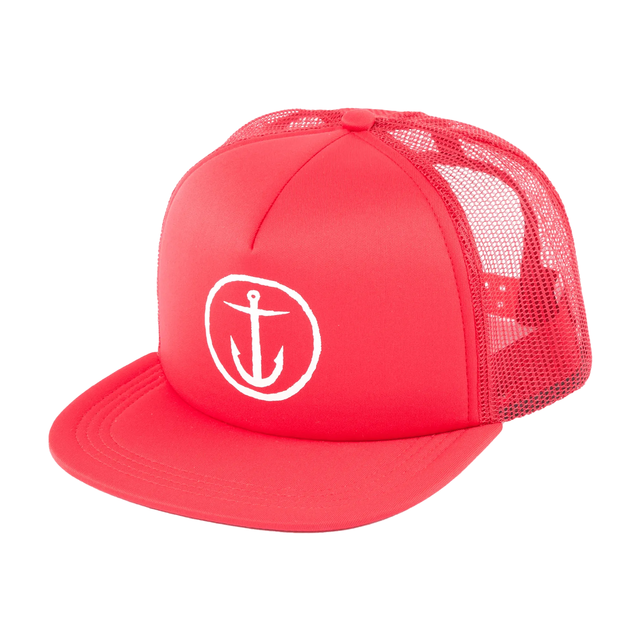OG Anchor Trucker Hat - Red