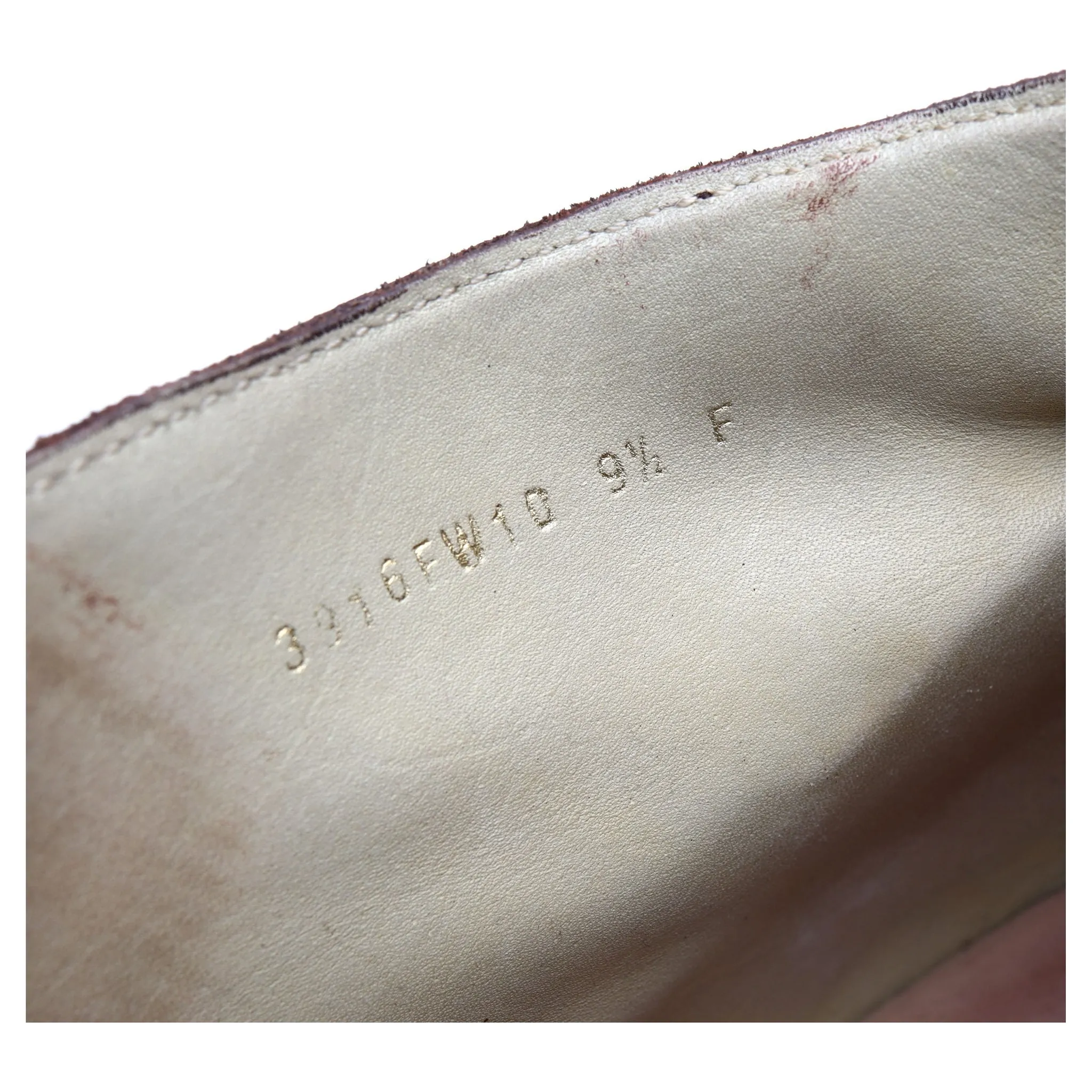 'Orkney' Brown Grain Leather Chukka Boots UK 9.5 F