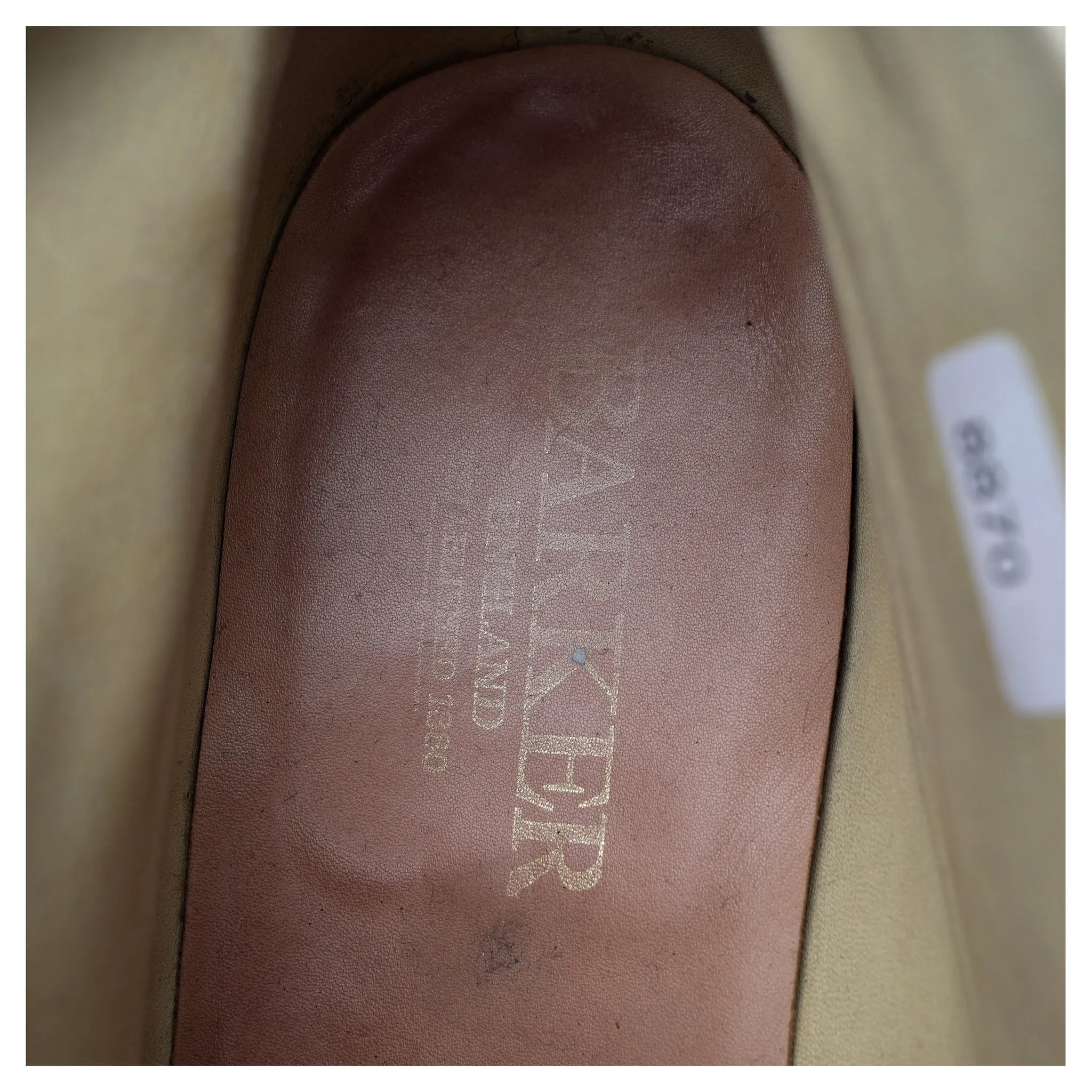 'Orkney' Brown Grain Leather Chukka Boots UK 9.5 F