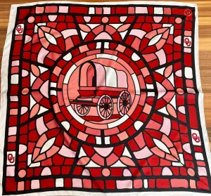 OU Stain Glass Scarf