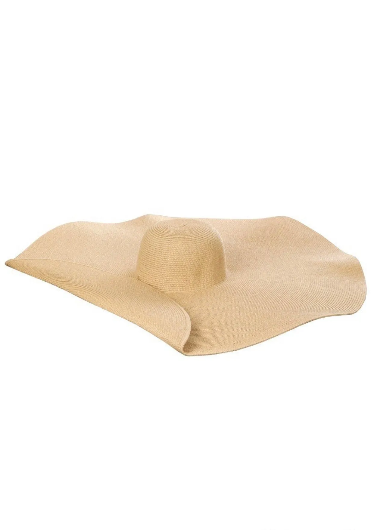 Oversized floppy hat