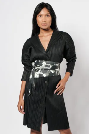 Panji Woman Printed Leather Belt