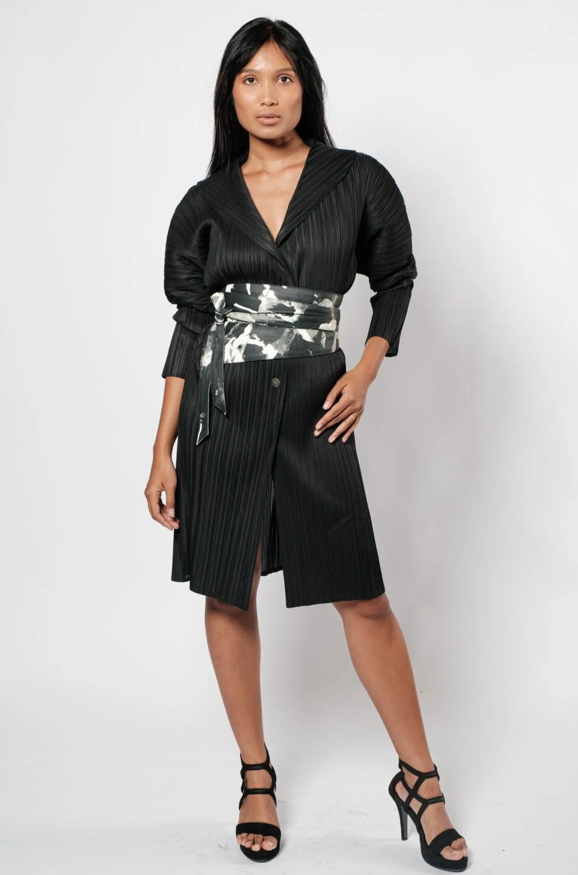 Panji Woman Printed Leather Belt