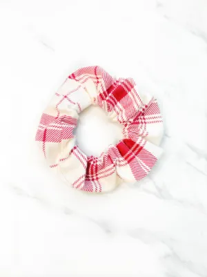 Peppermint Swirl Scrunchie
