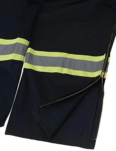 Pioneer CSA 7-Pocket High Visibility Work Coverall With 22" Boot Access Zipper, Action Back and Elastic Waist