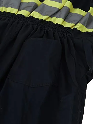 Pioneer CSA 7-Pocket High Visibility Work Coverall With 22" Boot Access Zipper, Action Back and Elastic Waist