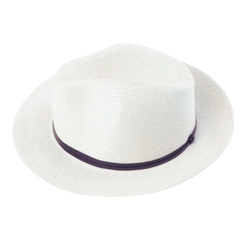 Plaited Paper Fedora / Click for Colors