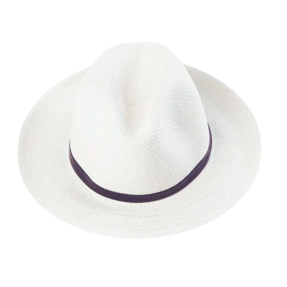 Plaited Paper Fedora / Click for Colors