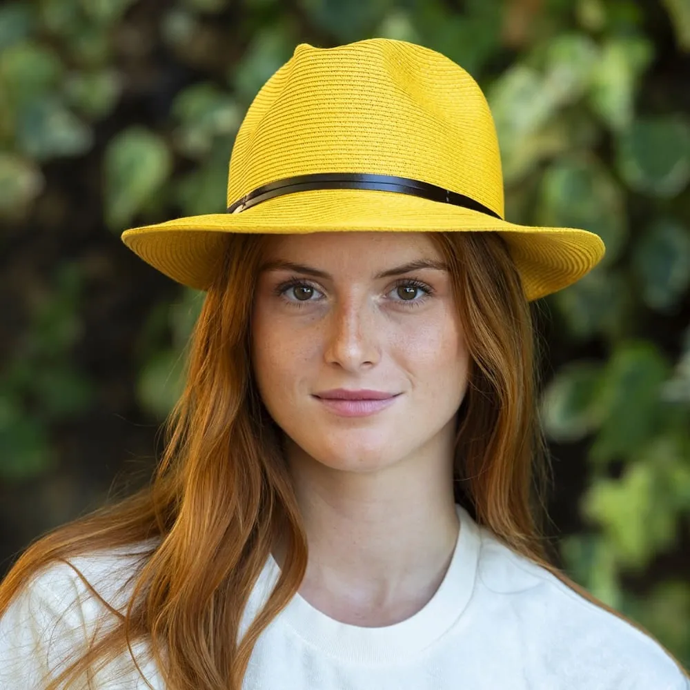 Plaited Paper Fedora / Click for Colors