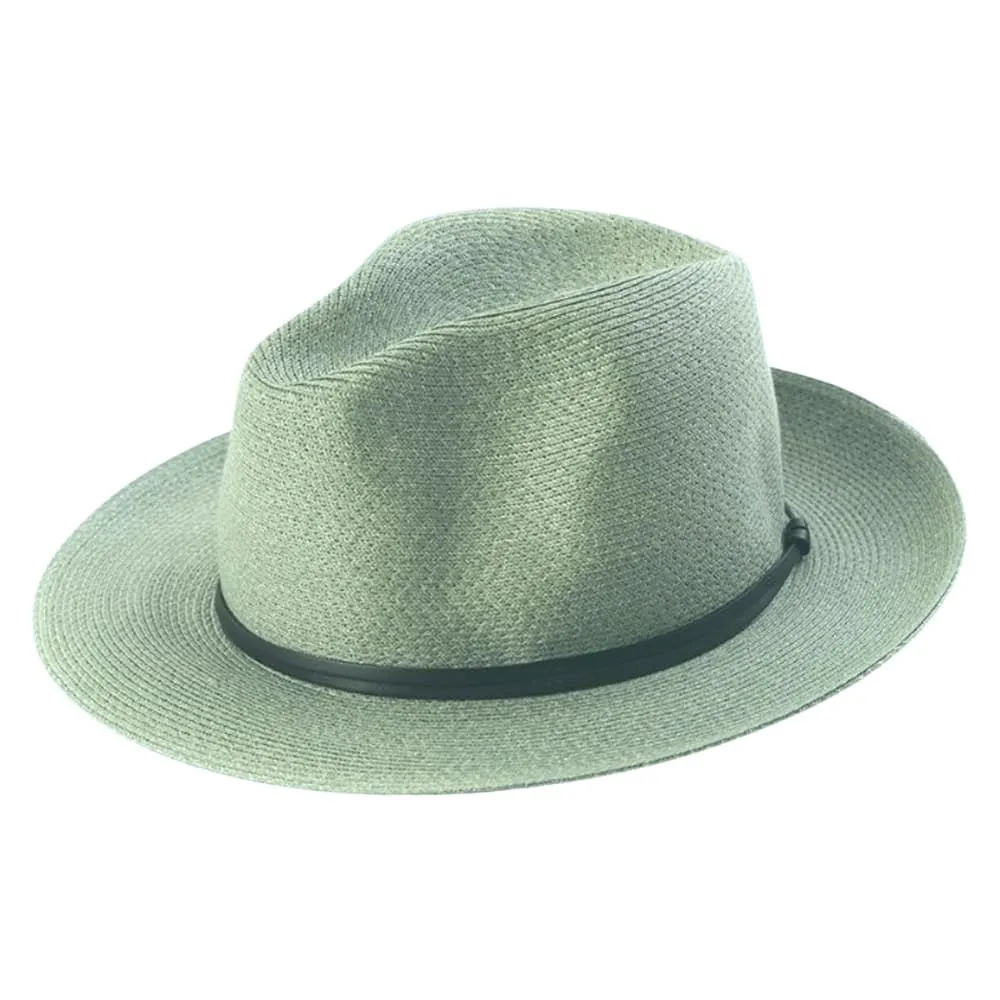 Plaited Paper Fedora / Click for Colors