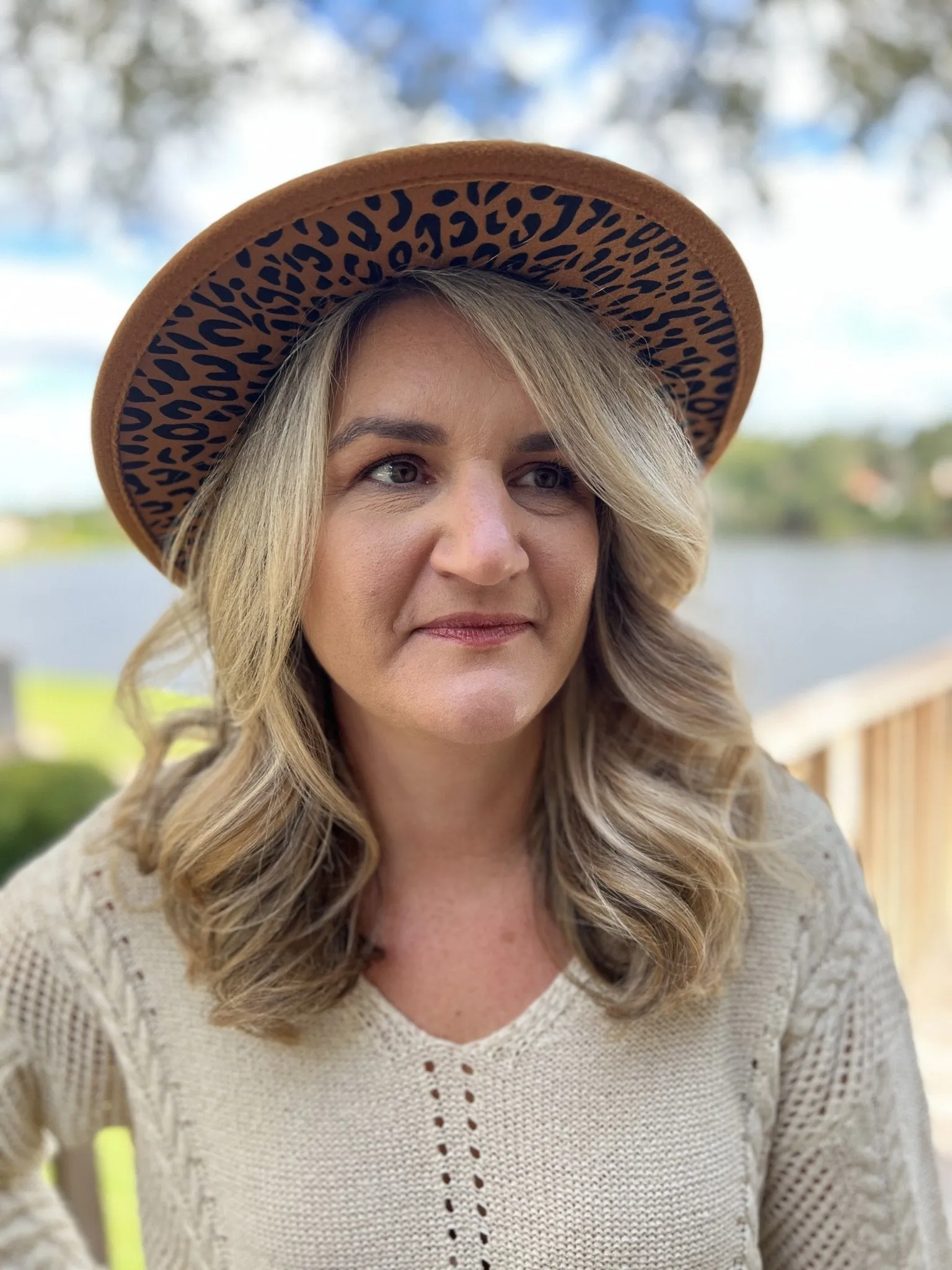 Poppy Peekaboo Hat
