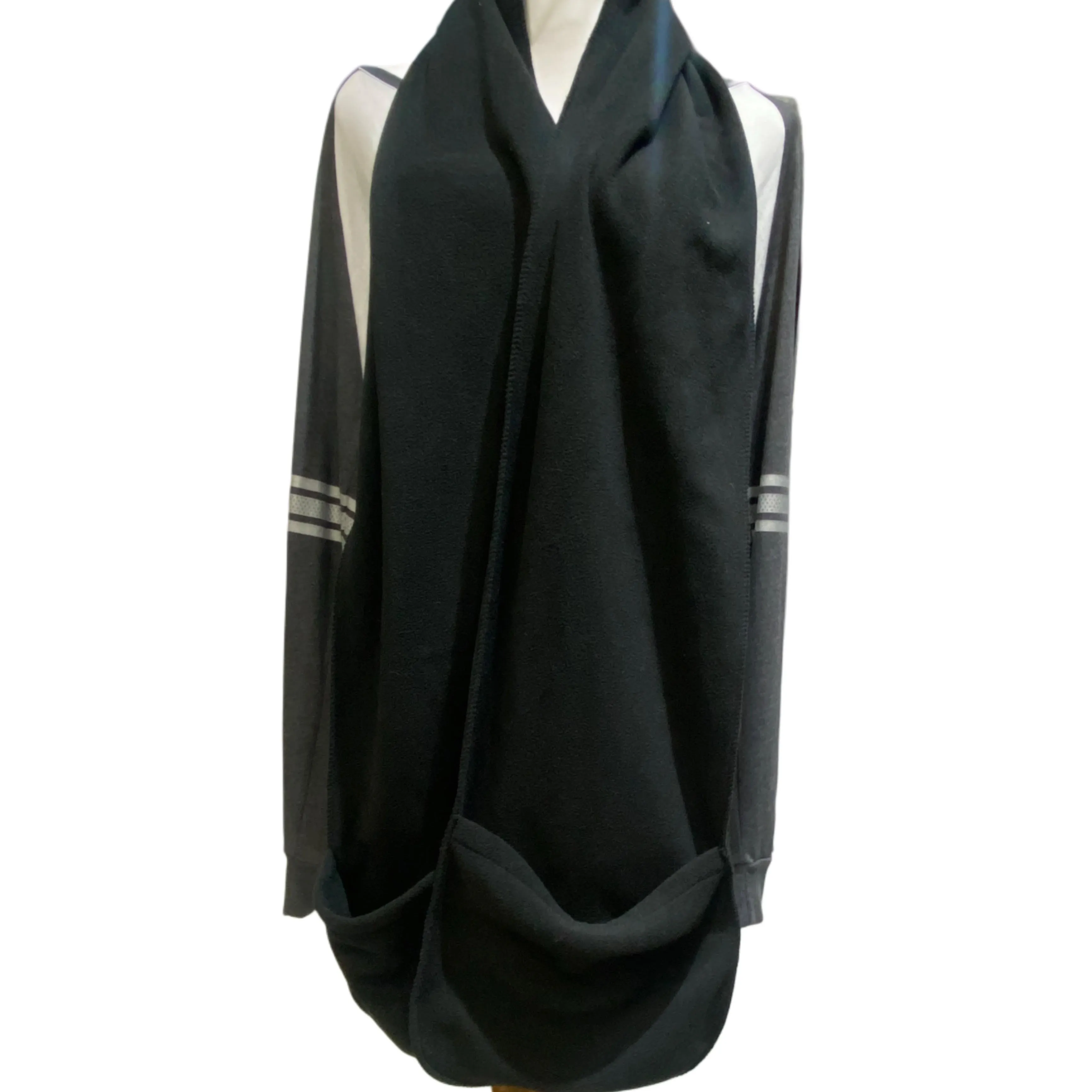 Port Authority Fleece Scarf With Pockets