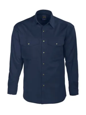 Projob 5203 Press Stud Work Shirt Military-Inspired Utility Shirt