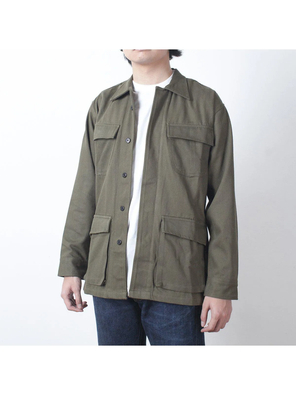 Qutn Field Jacket II Olive Canvas