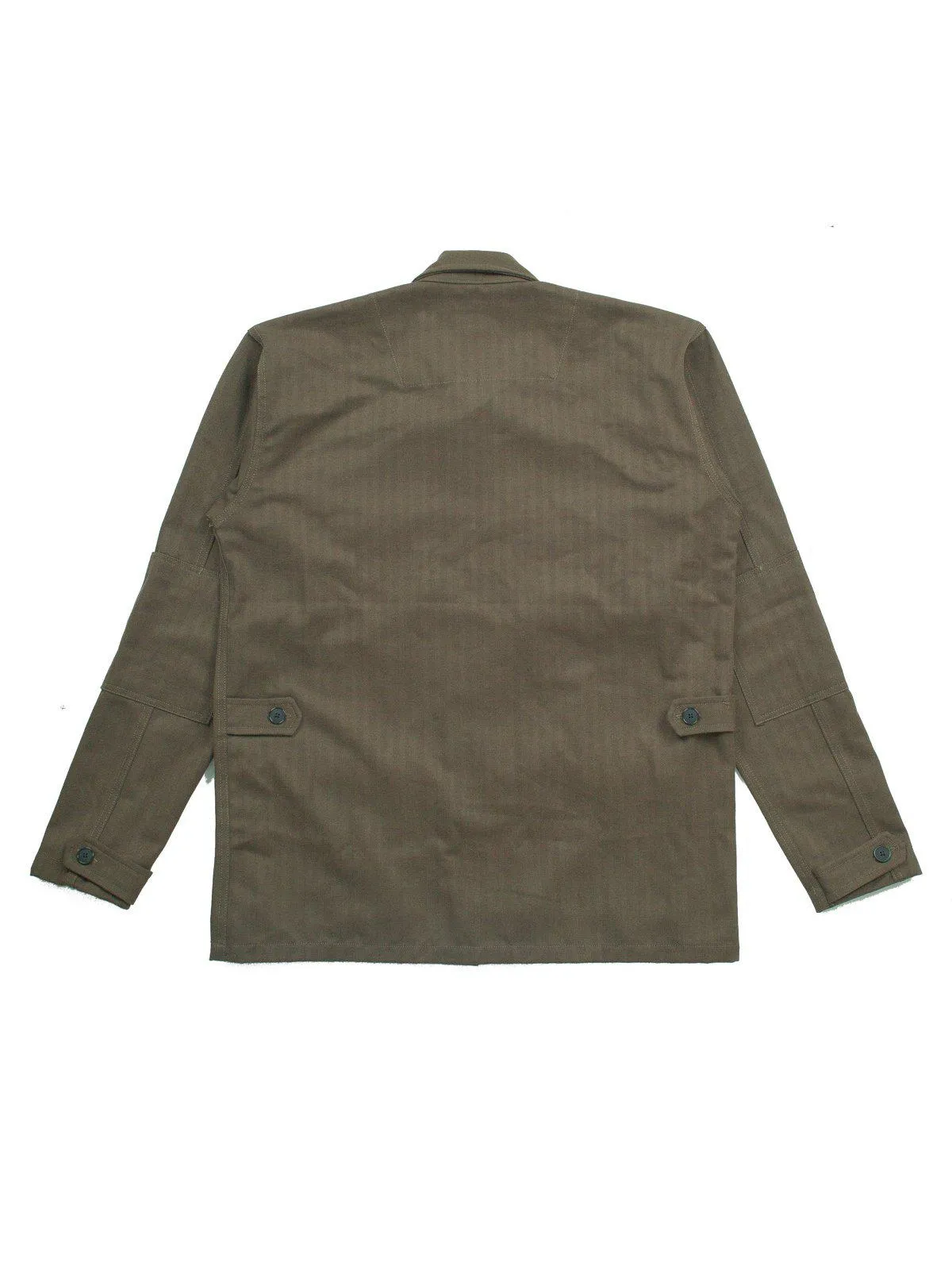 Qutn Field Jacket II Umber Herringbone