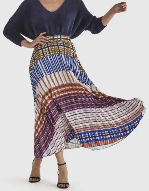 Rays Skirt - Check