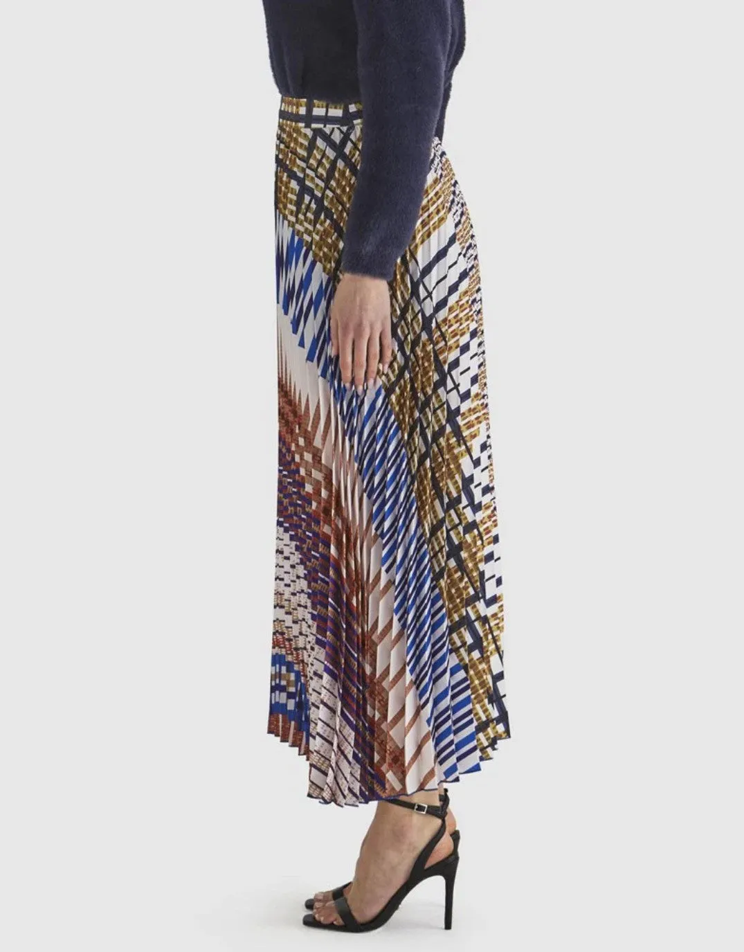 Rays Skirt - Check