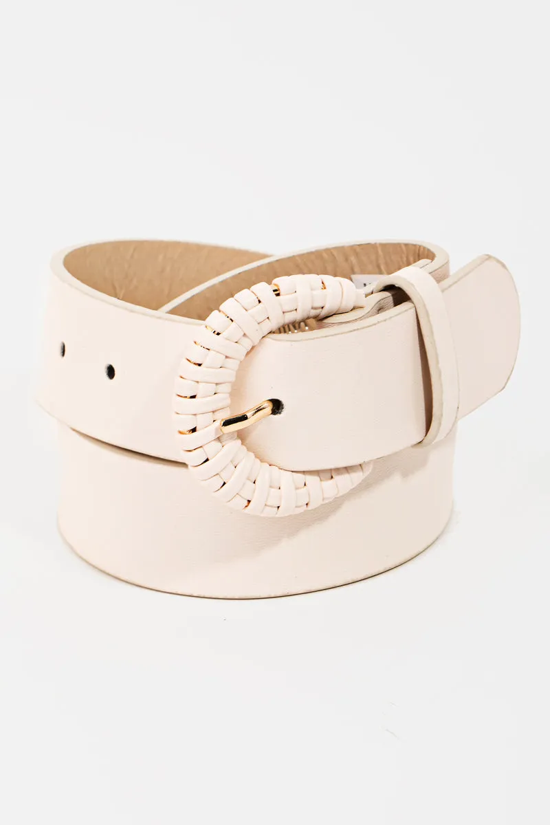 Reina Braided Buckle Belt