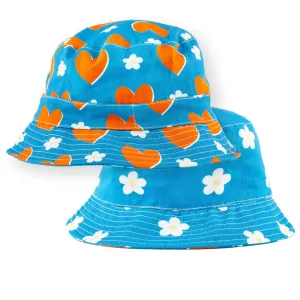 Reversible Bucket Hat - Love   Daisies