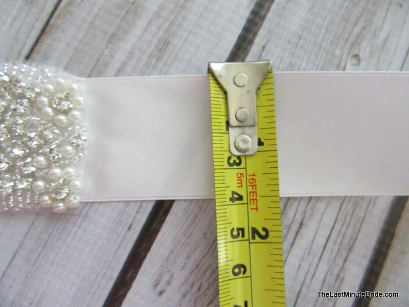 Rhinestone & Pearl Beaded Belt Style: Melbourne